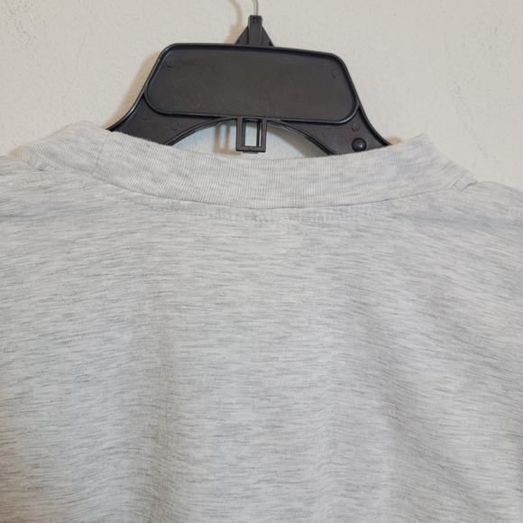 VTG Single Stitch 90s Graphic Shirt XL Crew Short Sleeve Gray Tallinn Estonia - Picture 8 of 13